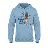 So The Adventure - Travelling gift for mom, daughter, granddaughter, wife, girlfriend, friend - Personalized T-shirt And Hoodie