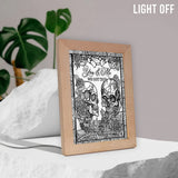You & Me We Got You - Personalized Couple Light Photo Frame