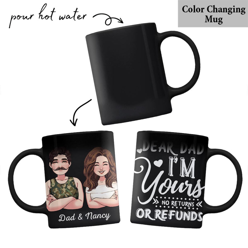 Dear Mom Dear Dad I'm Yours - Gift for mom, dad - Personalized Mug