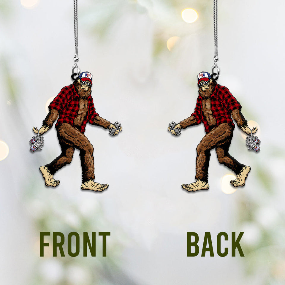 Believe - Personalized Camping Car Ornament