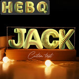Softball Name - Personalized Softball Custom LED Night Light