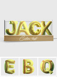 Softball Name - Personalized Softball Custom LED Night Light