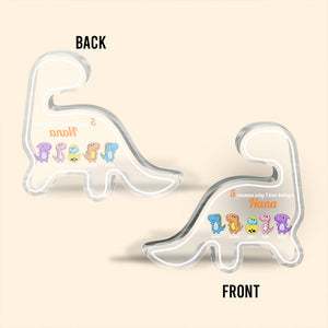 Reasons Why I love Being A Nana - Gift for grandma, mom, aunt, grandpa - Personalized Custom Shaped Acrylic Plaque