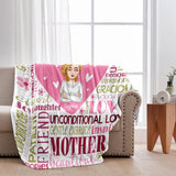 We Love You - Personalized Mother's day Mother Blanket