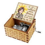 If Mothers Were Flowers - Personalized Mother's Day Mother Hand Crank Music Box