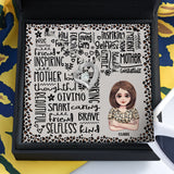 Mom You Are Beautiful - Personalized Mother Necklace