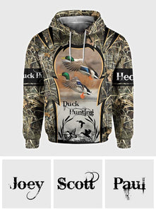 Duck Hunting - Personalized Hunting All Over Shirt