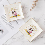 I Love You Mom - Personalized Mother Jewelry Dish