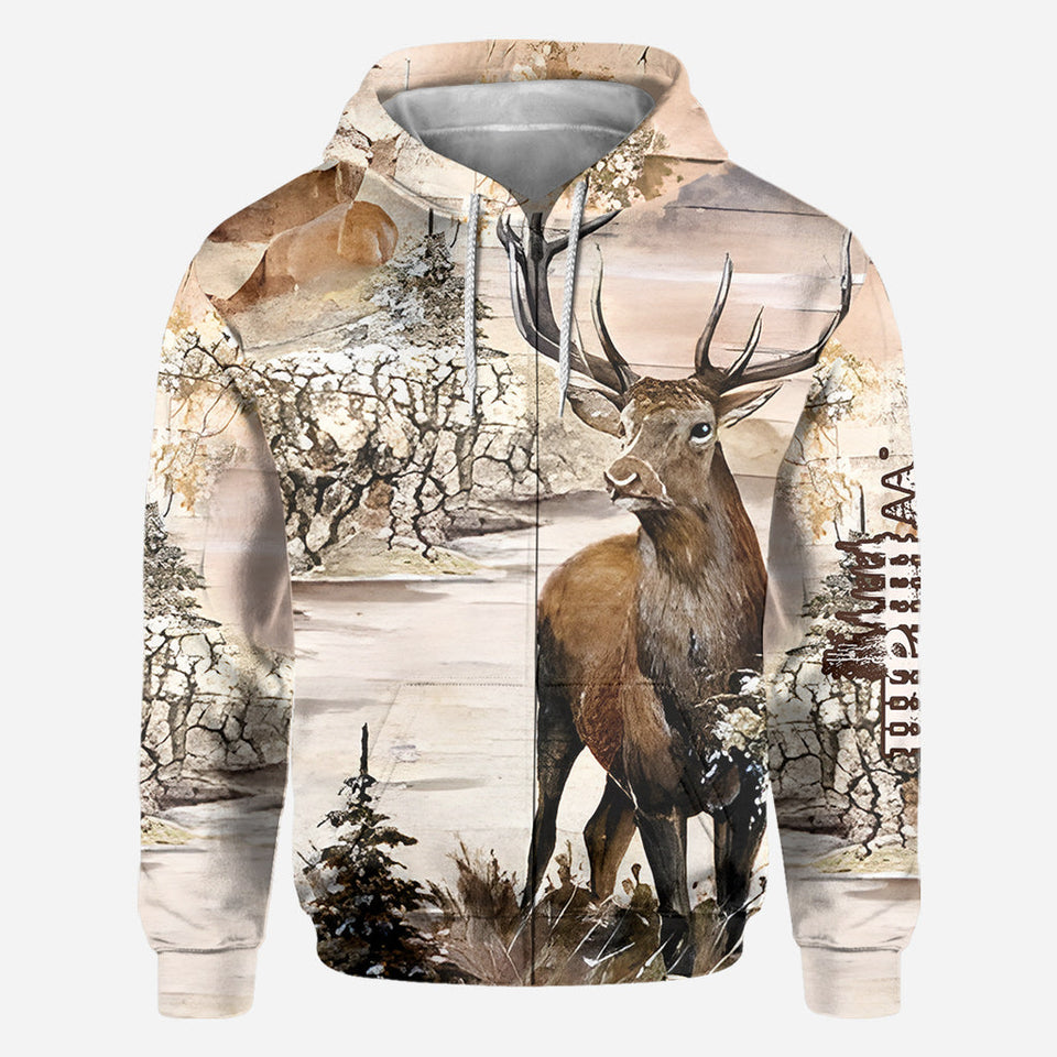 Love Hunting - Personalized Hunting All Over Shirt