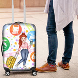 Summer Is Calling - Personalized Travelling Luggage Cover