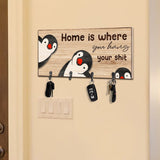 Home Is Where You Hang - Family Key Rack