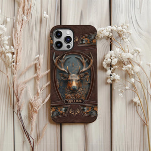 Stunning Deer - Personalized Hunting Full Print Phone Case
