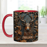Stunning Deer - Personalized Hunting Accent Mug