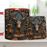 Stunning Deer - Personalized Hunting Accent Mug