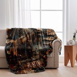 Stunning Deer - Personalized Hunting Blanket