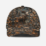 Stunning Moose - Personalized Hunting Classic Cap