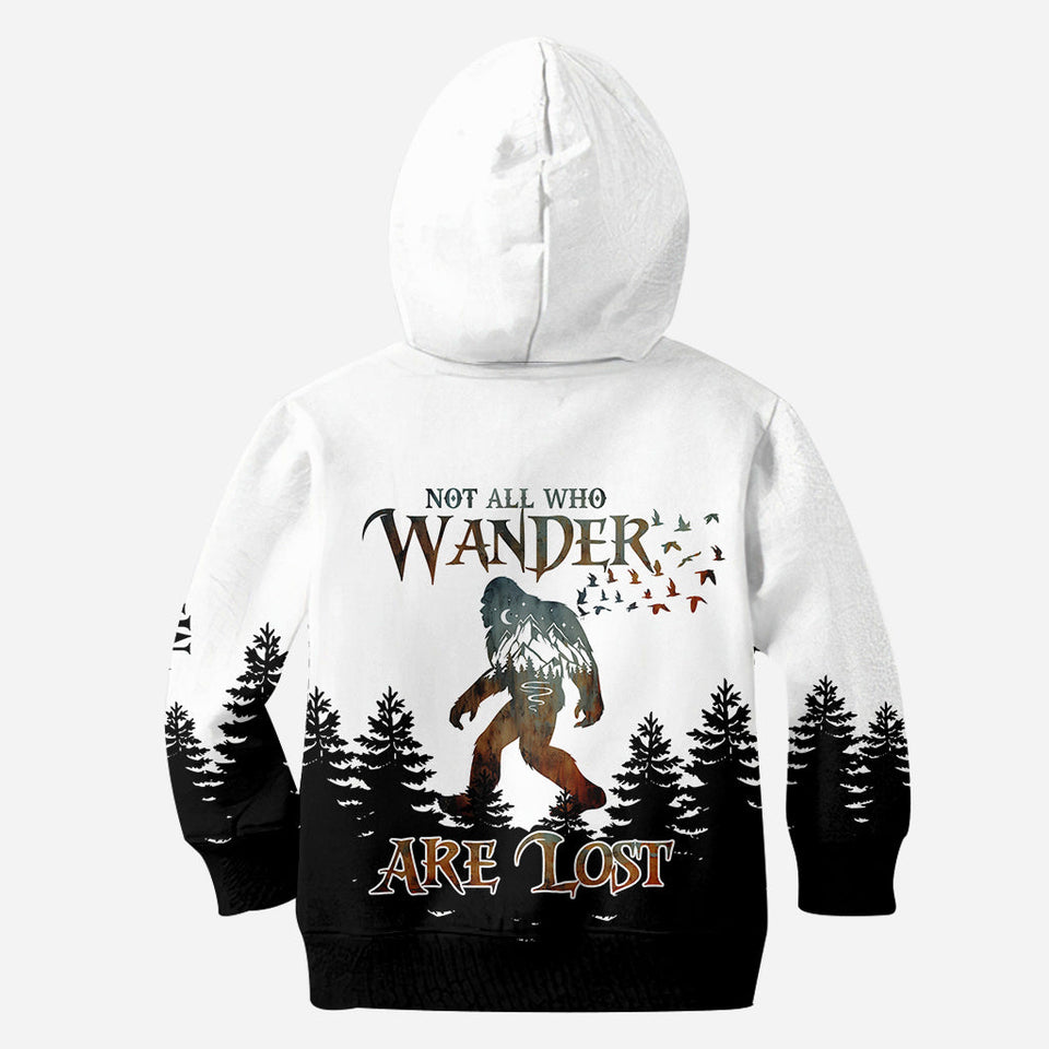 Not All Those Who Wander Are Lost - Personalized Camping All Over Shirt