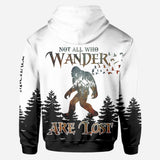 Not All Those Who Wander Are Lost - Personalized Camping All Over Shirt
