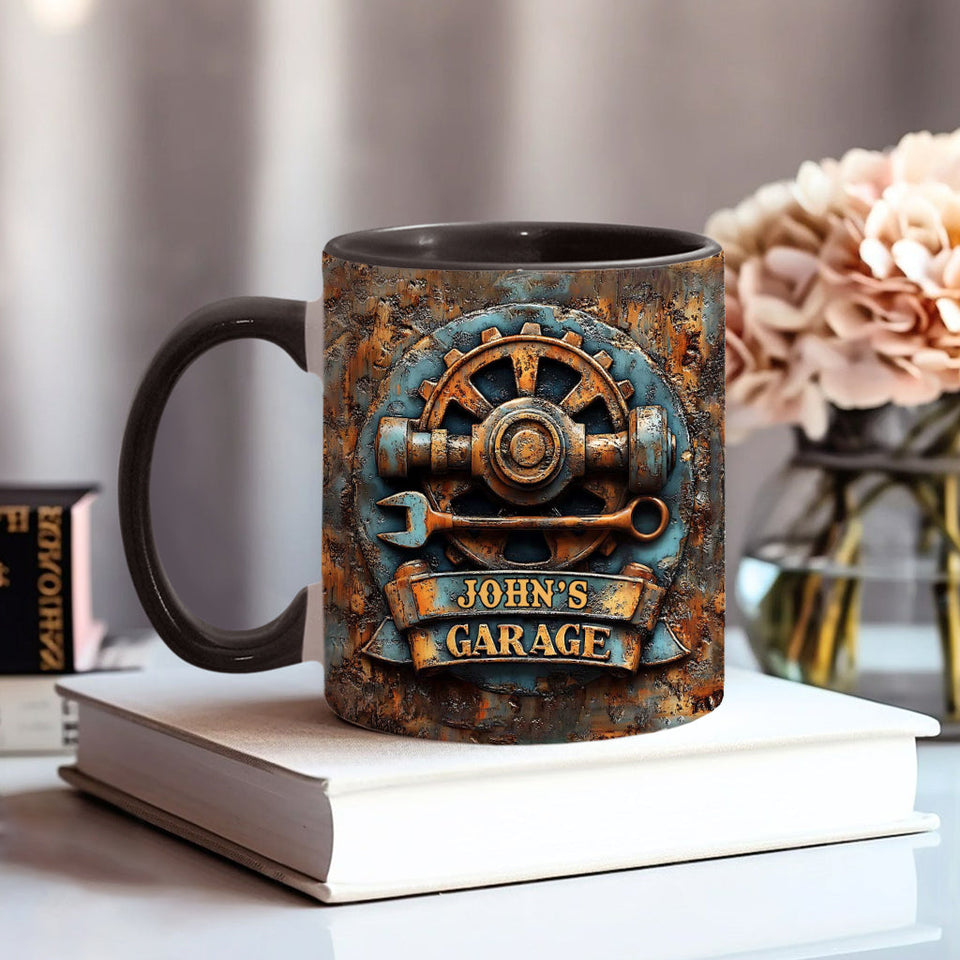 My Garage - Personalized Garage Accent Mug