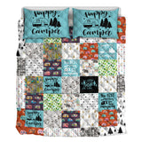 Happy Camper -  Camping Quilt Set 112021