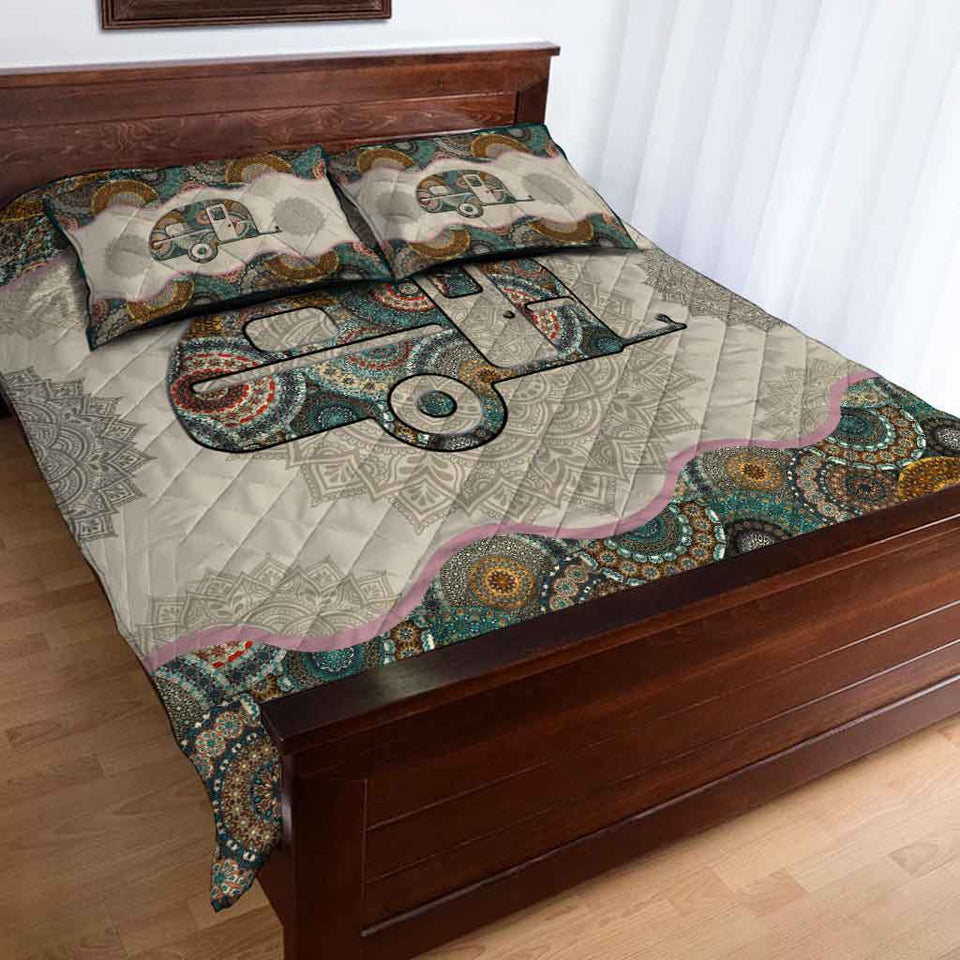 Love Camping Quilt Set 112021