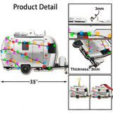 Camping Items Collection - Christmas Camping Ornament (Printed On Both Sides)