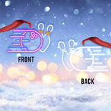 Bowling Items Collection - Personalized Christmas Bowling Transparent Ornament