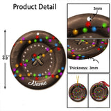 Sewing Items Collection - Personalized Christmas Sewing Ornament (Printed On Both Sides)