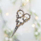 Sewing Items Collection - Personalized Christmas Sewing Transparent Ornament