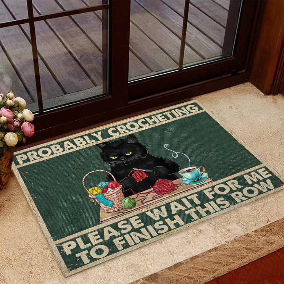 Probably Crocheting - Crocheting Doormat