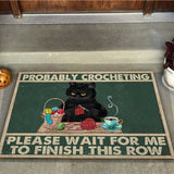 Probably Crocheting - Crocheting Doormat
