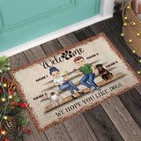 We Hope You Brought - Personalized Couple Doormat