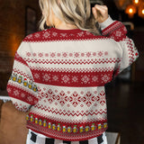 Ho Ho Holy Sh*t I'm Drunk - Personalized Beer Ugly Sweater