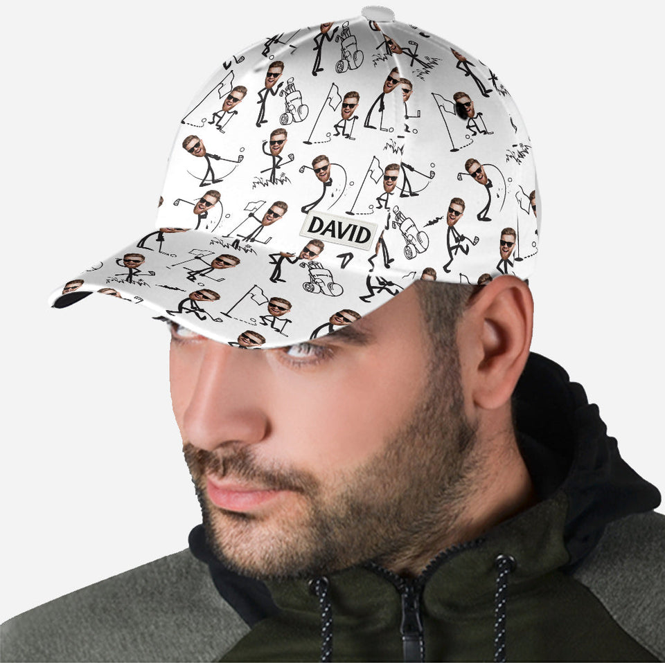 Funny Gift For Golf Dad, Husband, Uncle... - Personalized Golf Classic Cap