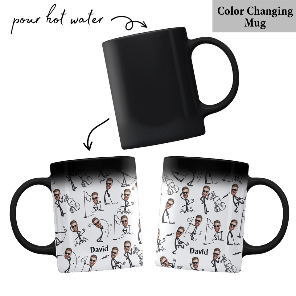 Funny Gift For Golf Dad, Husband, Uncle... - Personalized Golf Mug
