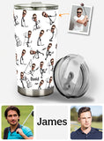 Funny Gift For Golf Dad, Uncle, Husband, Son... - Personalized Golf Tumbler