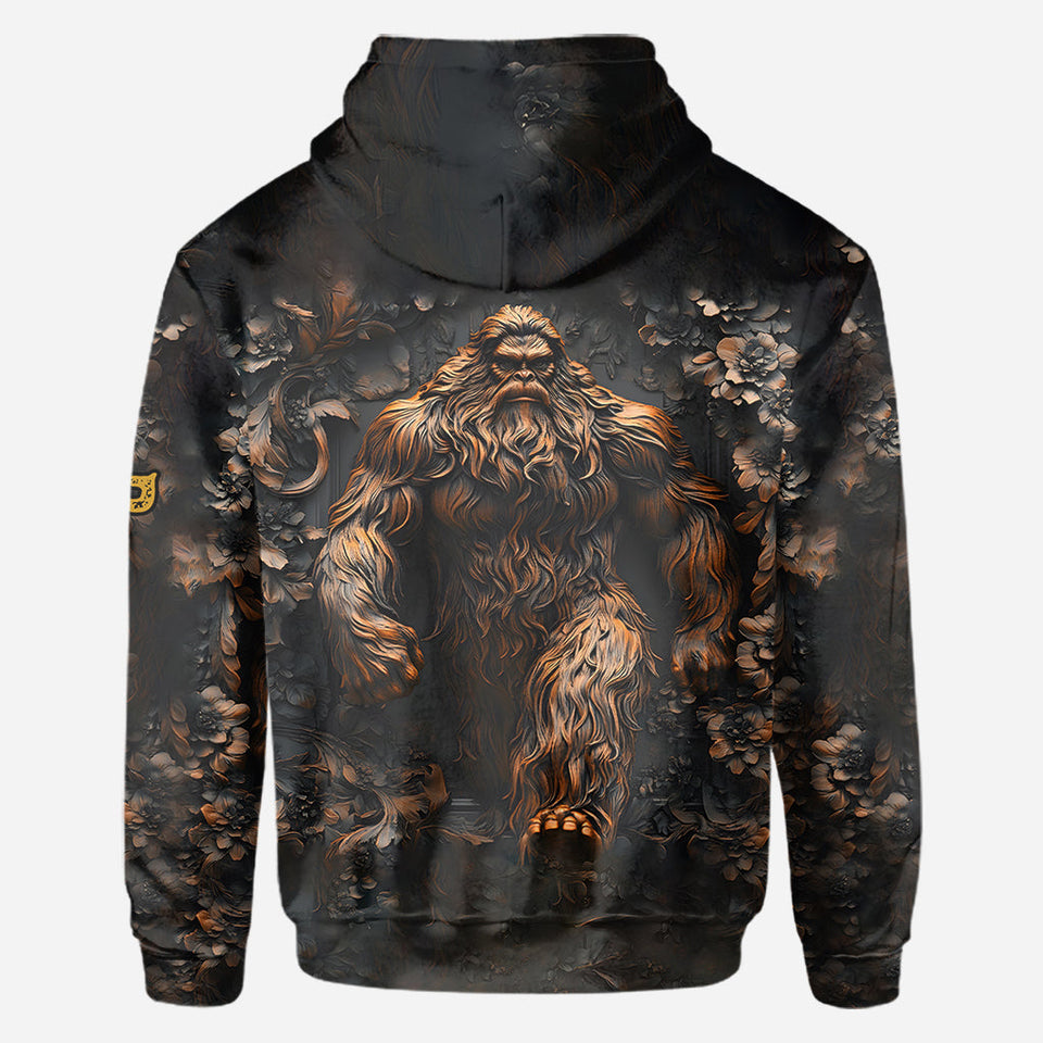 Bigfoot Saw Me - Personalized Camping All Over Shirt