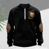 Let's Have A Beer - Personalized Beer Men Zip-Up Sweatshirt