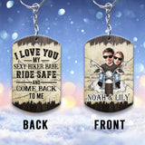 Keys To The Bikers - Personalized Biker Keychain