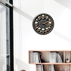 Skull Clock - Personalized Skull Wall Clock