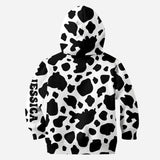 Moody Baby Cow - Personalized Cow Hoodie and Leggings