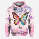 God Says You Are - Personalized Christian Hoodie and Leggings