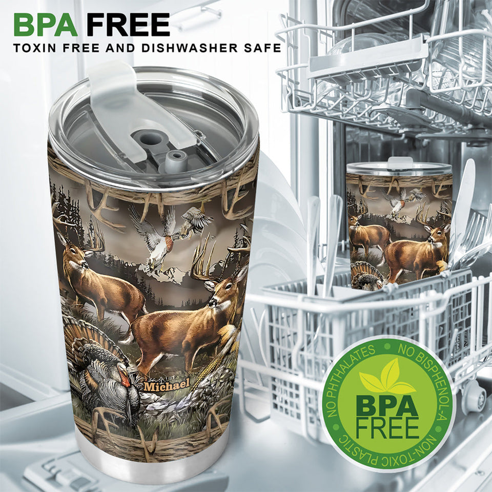 Love Hunting - Personalized Hunting Tumbler