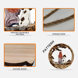 A Bond That Can't Be Broken - Personalized Dog Custom Shaped Wood Sign