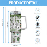 Yes I Really Do Need All These Plants - Personalized Gardening Tumbler With Handle