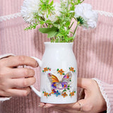 Stunning Butterfly Dragonfly Hummingbird - Personalized Butterfly Ceramic Flower Vase