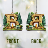 Camping Letter - Personalized Camping Car Ornament