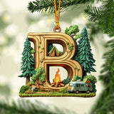 Camping Letter - Personalized Camping Ornament
