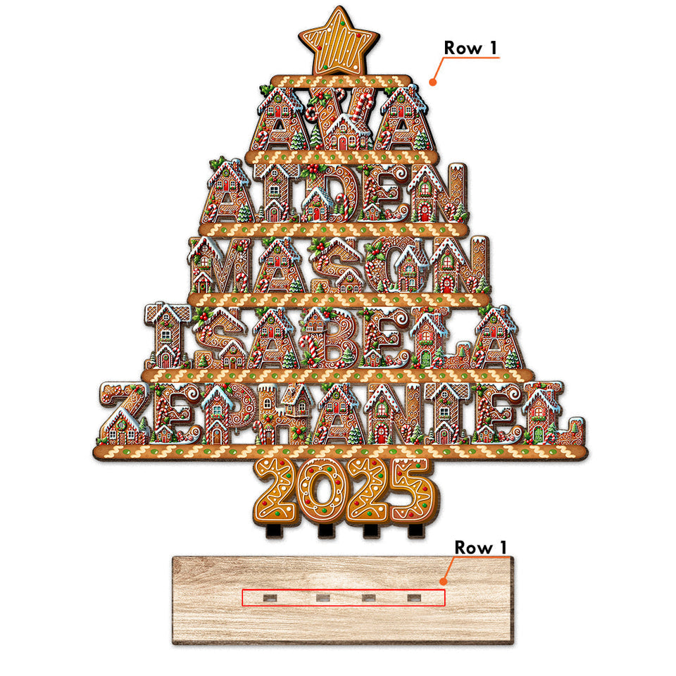 Cute Family - Personalized Family 1 Layered Big Freestanding