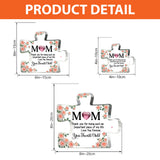 Thank You Mom, BirthStone Personalize - Personalized Mother Custom Shaped Acrylic Plaque